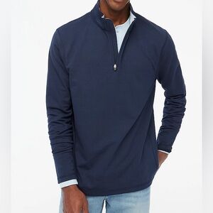 Charter Club navy blue sweater size medium quarter-zip